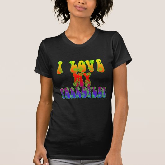 Ik hou van mijn Parrotlet T-shirt (Voorkant)