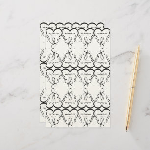 Ik hou van mijn partner • Jij bent mijn thuis Briefpapier