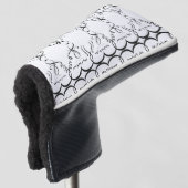 Ik hou van mijn partner • Jij bent mijn thuis Golfheadcover (3/4 voorkant)