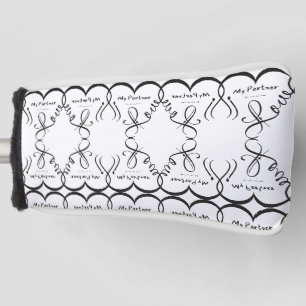 Ik hou van mijn partner • Jij bent mijn thuis Golfheadcover