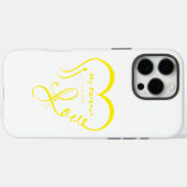 Ik hou van mijn partner - Jij bent mijn thuis kuss Case-Mate iPhone Case (Achterkant (horizontaal))