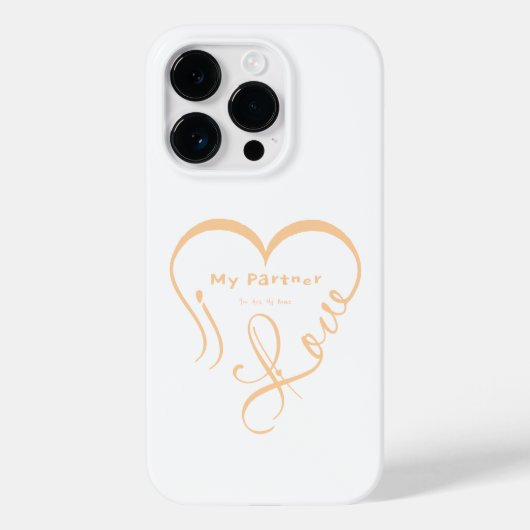 Ik hou van mijn partner - Jij bent mijn thuis kuss Case-Mate iPhone Case (Achterkant)