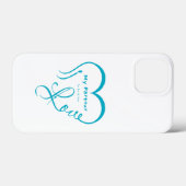 Ik hou van mijn partner - Jij bent mijn thuis kuss Case-Mate iPhone Case (Achterkant (horizontaal))