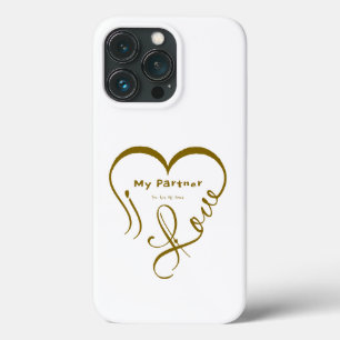 Ik hou van mijn partner - Jij bent mijn thuis kuss Case-Mate iPhone Case
