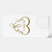 Ik hou van mijn partner - Jij bent mijn thuis kuss Case-Mate iPhone Case (Achterkant (horizontaal))