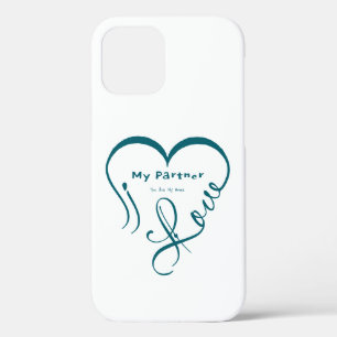 Ik hou van mijn partner - Jij bent mijn thuis kuss Case-Mate iPhone Case