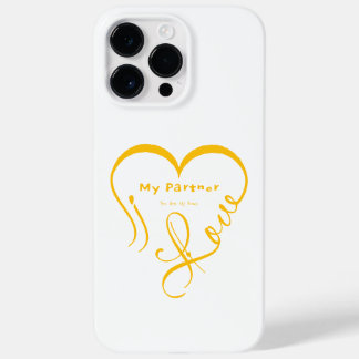 Ik hou van mijn partner - Jij bent mijn thuis kuss Case-Mate iPhone 14 Pro Max Hoesje