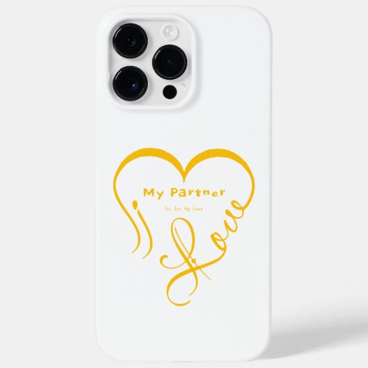 Ik hou van mijn partner - Jij bent mijn thuis kuss Case-Mate iPhone Case (Achterkant)