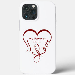Ik hou van mijn partner - Jij bent mijn thuis kuss Case-Mate iPhone Case
