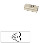 Ik hou van mijn partner - Jij bent mijn thuis kuss Rubberstempel (Gestempeld)