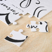 Ik hou van mijn partner • Jij bent mijn thuis Legpuzzel (Zijkant)