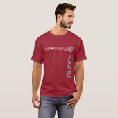 Ik hou van mijn passie en loop mee t-shirt (Voorkant volledig)
