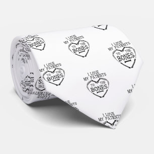 Ik hou van mijn patiënten bij de Botten Chiropract Stropdas