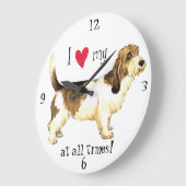 Ik hou van mijn PBGV Grote Klok (Hoek)