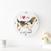 Ik hou van mijn PBGV Grote Klok (Huis)