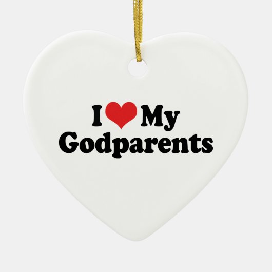 Ik hou van mijn peetouders Ornament (Voorkant)