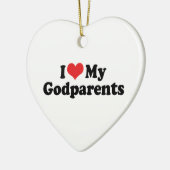 Ik hou van mijn peetouders Ornament (Links)
