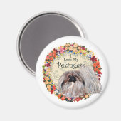 Ik hou van mijn Pekingees Magneet (Voorkant / Achterkant)