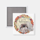 Ik hou van mijn Pekingees Magneet (Voorkant / Achterkant)