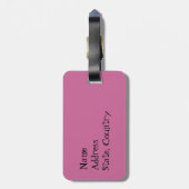 Ik hou van mijn pekingese bagagelabel (Achterkant verticaal)