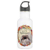 Ik hou van mijn pekingese waterfles  (Voorkant)