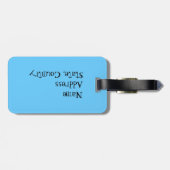 Ik hou van mijn Pembroke Welsh Corgi Bagagelabel (Achterkant horizontaal)