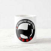 Ik hou van mijn Pembroke Welsh Corgi Coffee Mok (Center)