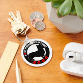 Ik hou van mijn Pembroke Welsh Corgi Sleutelhanger