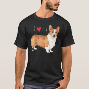 Ik hou van mijn Pembroke Welsh Corgi T-shirt