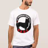 Ik hou van mijn Pembroke Welsh Corgi T-Shirt (Voorkant)