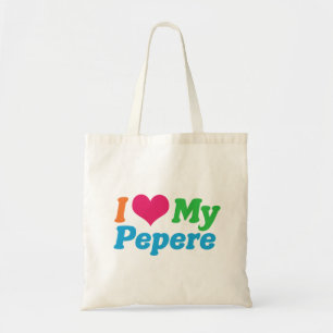 Ik hou van mijn Pepere Tote Bag
