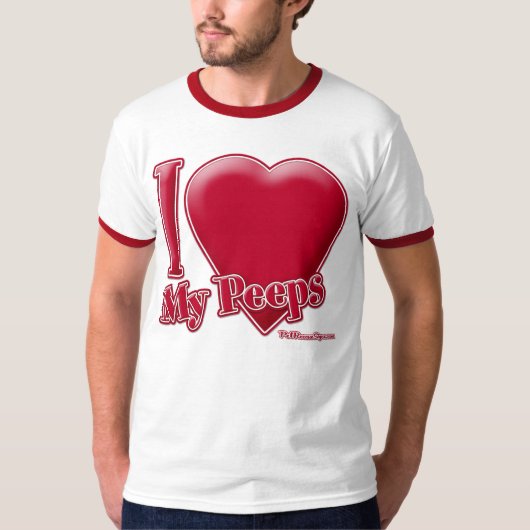 Ik hou van mijn peps t-shirt (Voorkant)
