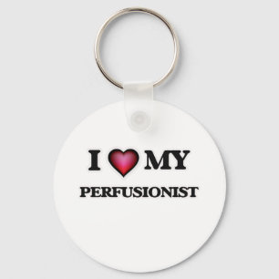 Ik hou van mijn Perfusionist Sleutelhanger