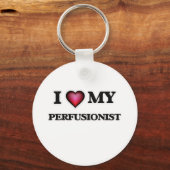 Ik hou van mijn Perfusionist Sleutelhanger (Voorkant)