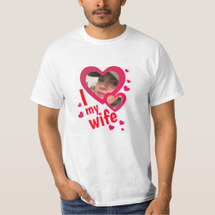 Ik hou van mijn persoonlijke aangepaste persoonlij t-shirt