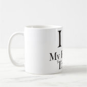 Ik hou van mijn persoonlijke trainer koffiemok (Links)