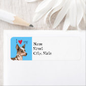 Ik hou van mijn Peruaanse Inca Orchid Etiket (Insitu)