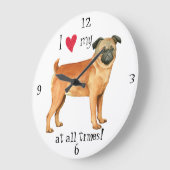 Ik hou van mijn petit Brabancon Grote Klok (Hoek)