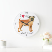 Ik hou van mijn petit Brabancon Grote Klok (Huis)