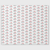 Ik hou van mijn piloot cadeaupapier (Vlak)