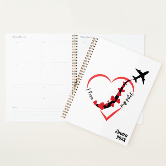 Ik hou van mijn piloothart, Schattigee luchtvaart, Planner (Display)