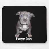 Ik hou van mijn Pit Bull Mousepad Muismat (Voorkant)