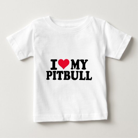 Ik hou van mijn Pitbull (Voorkant)