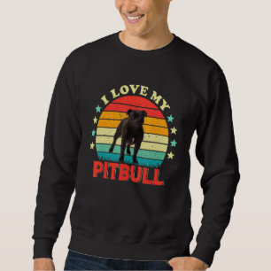 Ik hou van mijn Pitbull Mannen Vrouwen houden van Trui