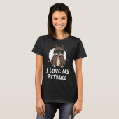 Ik hou van mijn Pitbull T-shirt (Voorkant volledig)