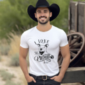 Ik hou van mijn Pitbull  T-shirt