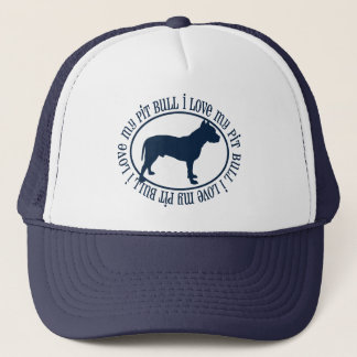 Ik hou van mijn Pitbull Trucker Pet