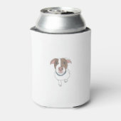 Ik hou van mijn Pittie Beer Cooler (Blikje Achterkant)