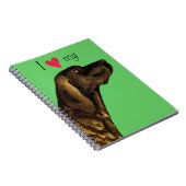 Ik hou van mijn Plott Hond Notitieboek (Rechterzijde)