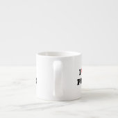 Ik hou van mijn poedel espresso kop (Achterkant)